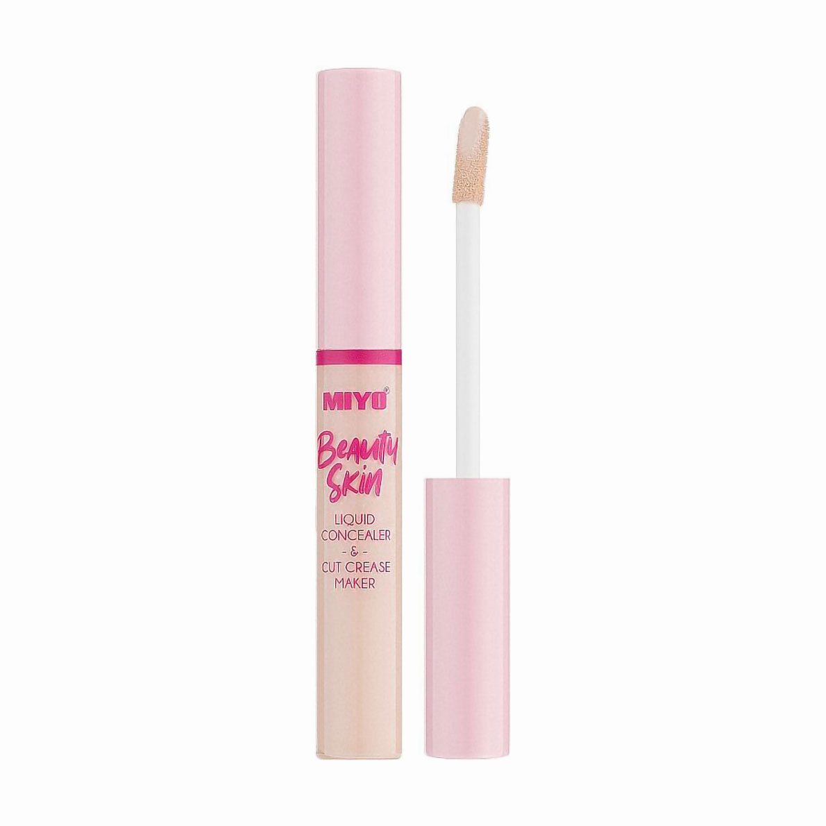 Рідкий консилер для обличчя Miyo Beauty Skin Liquid Concealer &amp; Cut Crease Maker 3 Hello Natural, 7 мл